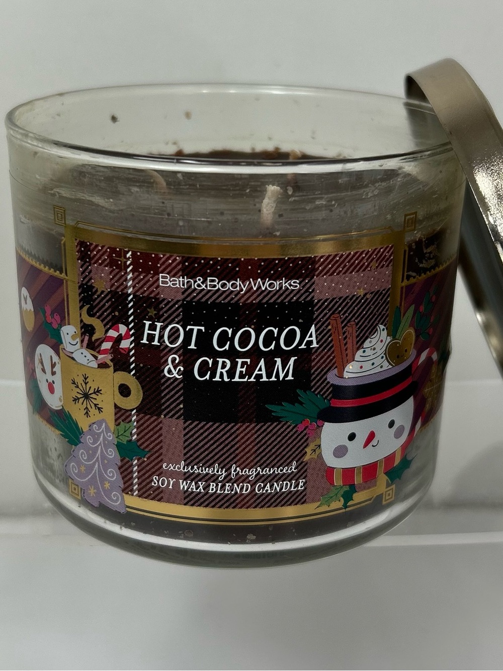 Bath & Body Works 3-Wick Candle Hot Cocoa & Cream